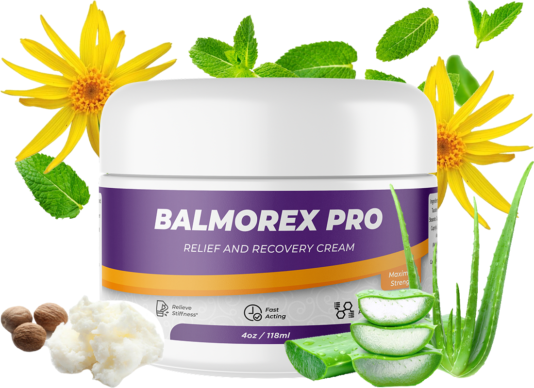 Balmorex Pro and highlighted ingredients