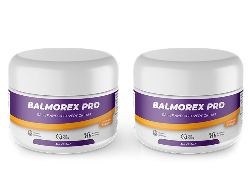 Two Balmorex Pro jars